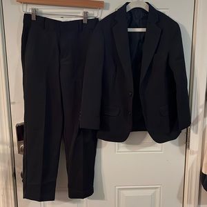 VAN HEUSEN Boys Dark Navy Suit